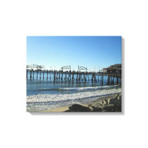 REDONDO BEACH, CA #3 AUF LEINWAND 20 "x 16"