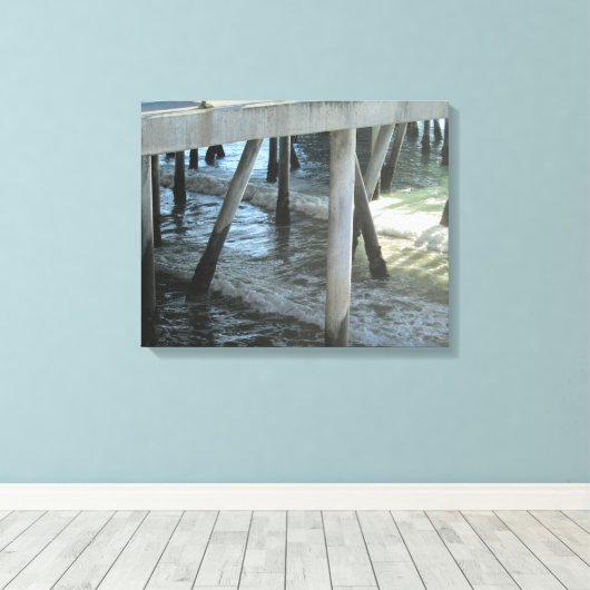 REDONDO BEACH, CA #4 AUF LEINWAND 20 "x 16" (Insitu (Holzboden))