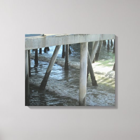 REDONDO BEACH, CA #4 AUF LEINWAND 20 "x 16" (Vorderseite)