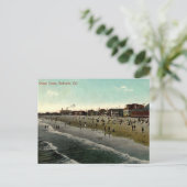 Redondo Beach CA, Badestrand 1910er Postkarte (Stehend Vorderseite)