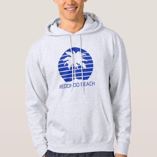 Redondo Beach California Hoodie (Vorderseite)