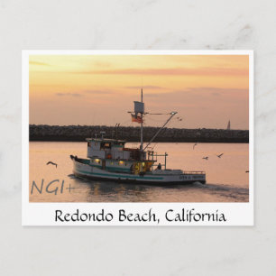 Redondo Beach, California Postkarte