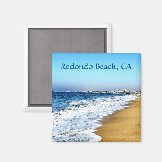 Redondo Beach Kühlschrankmagnet (Vorderseite/Rückseite)