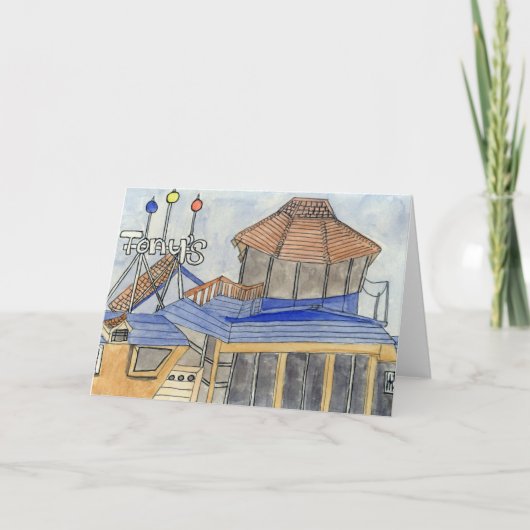 Redondo Beach Pier #2 Karte (Vorderseite)