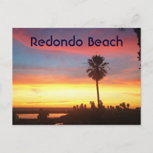 Redondo Beach Postcard Postkarte