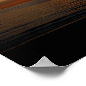 Redondo Beach Sunset #1 Poster (Ecke)