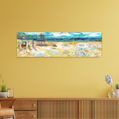 Redondo Beach Volleyball Leinwanddruck (Insitu (Wohnzimmer))