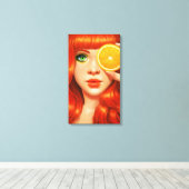 RedOrange Leinwanddruck (Insitu (Holzboden))