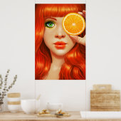 RedOrange Poster (Küche)