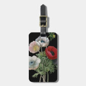 Redoute: Anemone, 1833 Gepäckanhänger (Vorderseite vertikal)