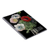 Redoute: Anemone, 1833 Notizblock (Rechte Seite)