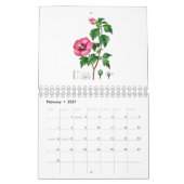 REDOUTÉ BLUME ILLUSTRATION CALENDER KALENDER (Feb 2027)