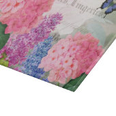 Redoute Blume Rectangle Cutting Board Schneidebrett (Ecke)