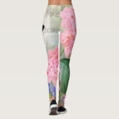 Redoute Blume Yoga Leggings (Rückseite)