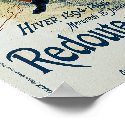 Redoute des Etudiants Poster (Ecke)