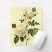 Redoute Druck: 'Bengalische Rose Hymanee Mousepad (Mit Mouse)