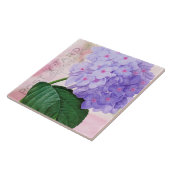 Redoute French Lila Hydrangea Keramik Tile Fliese (Seite)