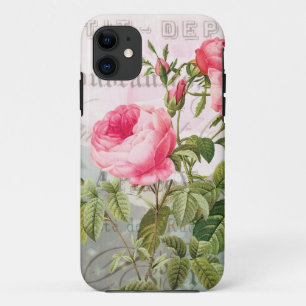 Redoute French Rose Accent Shabby iPone 5/5S Cover