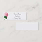 Redoute Hydrangea Custom Business Cards Mini Visitenkarte (Vorne/Hinten)