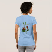 Redoute Kapuzinerkresse T-Shirt (Schwarz voll)