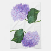 Redoute Lila Hydrangea Blume Handtuch (Vertikal)
