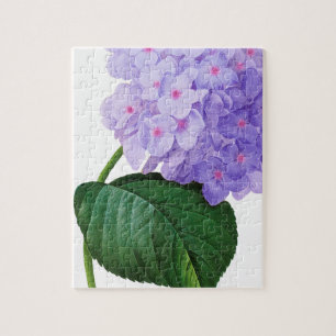 Redoute Lila Hydrangea Puzzle
