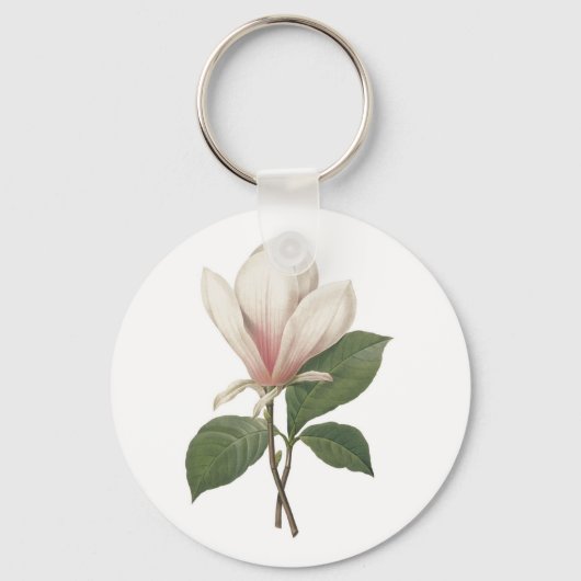 Redoute Magnolia Schlüsselanhänger (Vorderseite)