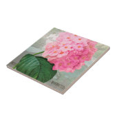 Redoute Pink Hydrangea Keramik Tile Fliese (Seite)