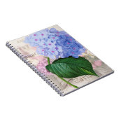 Redoute Pink Hydrangea Notebook Notizblock (Rechte Seite)