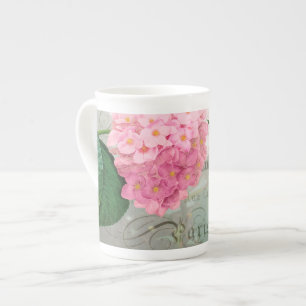 Redoute Pink Hydrangea Tasse Cup