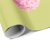 Redoute Pink Hydrangea Wrapping Paper Geschenkpapier (Rolleneckpunkt)