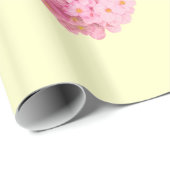 Redoute Pink Hydrangea Wrapping Paper Geschenkpapier (Rolleneckpunkt)