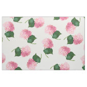 Redoute Pink Hydrangeas Combed Cotton Fabric Stoff (Fat Quarter (45,7 x 55,9 cm))