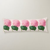 Redoute Pink Hydrangeas Kissen (Rückseite)
