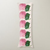 Redoute Pink Hydrangeas Kissen (Vorderseite Vertikal)