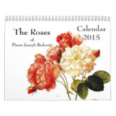 Redouté Rosen 2015 Kalender (Titelbild)