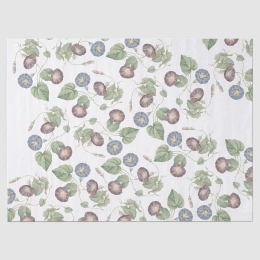 Redoute Winden-Blumen-Seidenpapier Seidenpapier (Vorderseite)