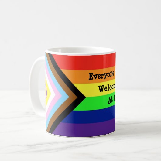 Redox Pride-Tasse Kaffeetasse (Vorderseite Links)