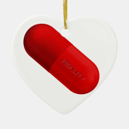 Redpill Keramik Ornament