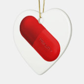 Redpill Keramik Ornament (Links)