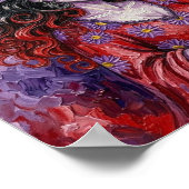 RedPurpleDaisyWitch Poster (Ecke)