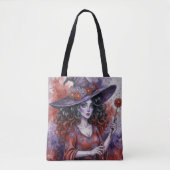 RedPurpleDaisyWitch Tasche (Vorderseite)