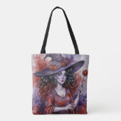 RedPurpleDaisyWitch Tasche (Rückseite)