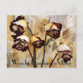 REDREAMING-ROSE POSTKARTE (Vorderseite)