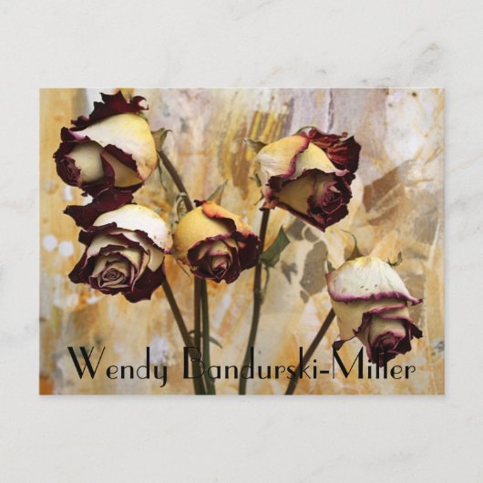 REDREAMING-ROSE POSTKARTE (Vorderseite)