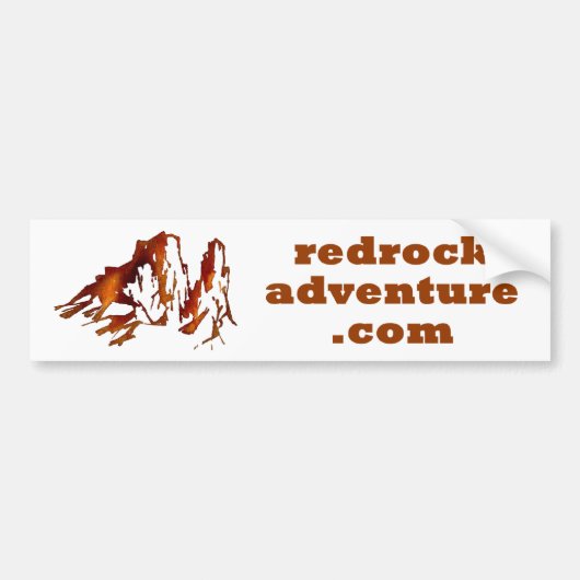 redrockadventure.com-Autoaufkleber Autoaufkleber (Vorne)
