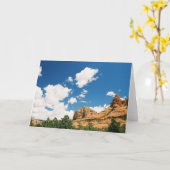 Redrocks in Sedona Arizona Karte (Gelbe Blume)