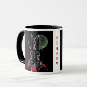 Redrum Art Tasse (Vorderseite Links)