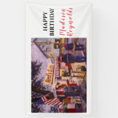 Red's Eats Hummer Shack Geburtstagsbanner Banner (Vertikal)