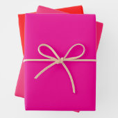 Reds Farbpapier-Umhüllungsblätter Geschenkpapier Set (Beispiel)